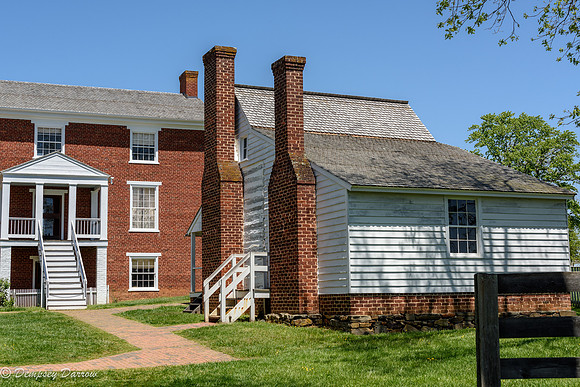 The McLean House kitchen.