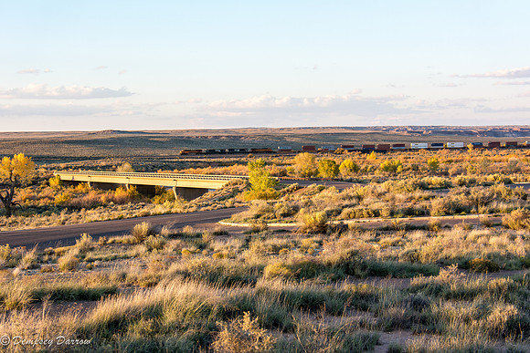 The Burlington Northern Santa Fe Railroad.
